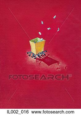 Stock Illustration - concept: think 
out of the box. 
fotosearch - search 
clipart, illustration, 
drawings and vector 
eps graphics images
