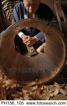 Banco de Imagem - carpinteiro,  
aplanar,  barril. 
fotosearch - busca 
de fotos, imagens 
e clipart