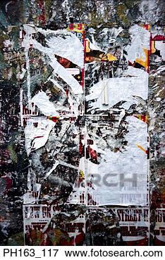 Picture - torn posters on 
wall. fotosearch 
- search stock 
photos, pictures, 
images, and photo 
clipart