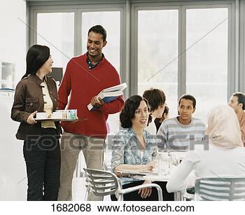 Stock Photo - university students 
in a canteen. 
fotosearch - search 
stock photos, 
pictures, images, 
and photo clipart