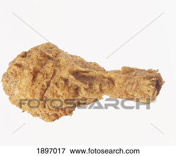 Picture - elevated view 
of a fried chicken 
drumstick. fotosearch 
- search stock 
photos, pictures, 
images, and photo 
clipart
