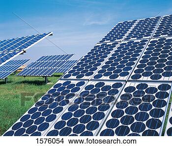 Stock Photo - solar panels in 
a line, rheinland-pfalz, 
germany. fotosearch 
- search stock 
photos, pictures, 
images, and photo 
clipart