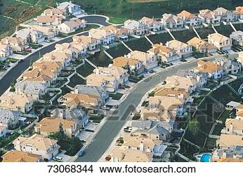 Stock Photo - 'aerial view of 
orange county 
suburbs, ca'. 
fotosearch - search 
stock photos, 
pictures, images, 
and photo clipart