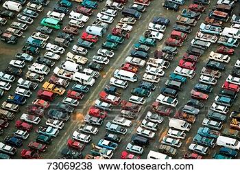 Stock Photo - 'aerial view of 
wrecked cars in 
charlotte, north 
carolina'. fotosearch 
- search stock 
photos, pictures, 
images, and photo 
clipart