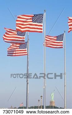 Stock Photograph - 'american flags, 
liberty park, 
new jersey'. fotosearch 
- search stock 
photos, pictures, 
images, and photo 
clipart