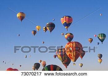 Picture - balloons take 
to the air at 
the albuquerque 
international 
balloon. fotosearch 
- search stock 
photos, pictures, 
images, and photo 
clipart