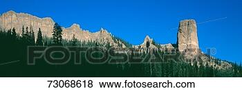 Stock Photo - 'chimney peak 
in uncompahgre 
national forest, 
ridgeway, colorado'. 
fotosearch - search 
stock photos, 
pictures, images, 
and photo clipart