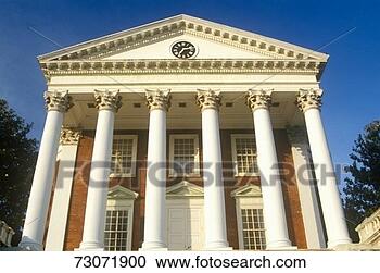 Stock Photography - 'columns on building 
at university 
of virginia inspired 
by thomas. fotosearch 
- search stock 
photos, pictures, 
images, and photo 
clipart