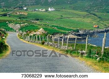 Stock Photograph - 'country roads 
in west cork, 
ireland'. fotosearch 
- search stock 
photos, pictures, 
images, and photo 
clipart