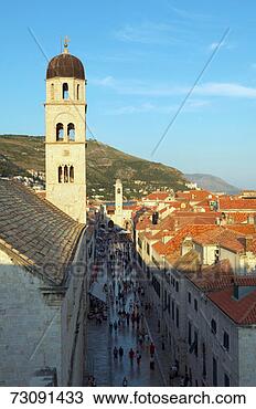 Stock Photo - croatia, dubrovnik, 
elevated view. 
fotosearch - search 
stock photos, 
pictures, images, 
and photo clipart