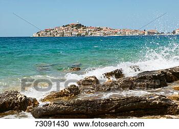 Stock Photography - croatia, primosten, 
with sea spray. 
fotosearch - search 
stock photos, 
pictures, images, 
and photo clipart