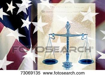 Stock Image - digital composite: 
scales and the 
declaration of 
independence. 
fotosearch - search 
stock photos, 
pictures, images, 
and photo clipart