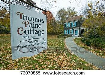 Stock Image - 'entrance to thomas 
paine cottage 
in new rochelle, 
new york'. fotosearch 
- search stock 
photos, pictures, 
images, and photo 
clipart