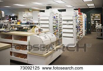 Stock Image - equipment, storage 
racks and work 
tops in pharmacy 
storeroom. fotosearch 
- search stock 
photos, pictures, 
images, and photo 
clipart