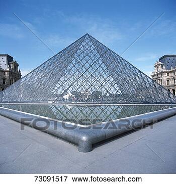 Picture - france, paris, 
louvre, glass 
pyramid. fotosearch 
- search stock 
photos, pictures, 
images, and photo 
clipart