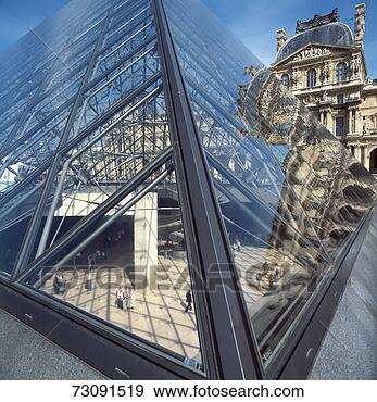 Stock Photograph - france, paris, 
louvre, glass 
pyramid. fotosearch 
- search stock 
photos, pictures, 
images, and photo 
clipart