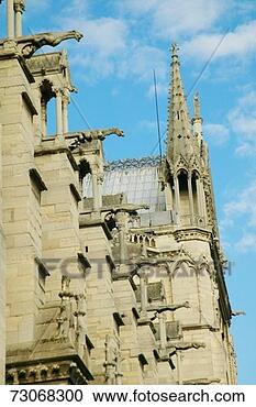 Stock Photography - 'gargoyles on 
the exterior of 
the notre dame 
cathedral, paris, 
france'. fotosearch 
- search stock 
photos, pictures, 
images, and photo 
clipart