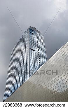 Stock Photo - germany, berlin, 
modern skyscraper, 
low angle view. 
fotosearch - search 
stock photos, 
pictures, images, 
and photo clipart