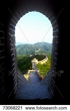 Stock Photography - 'the great wall 
at mutianyu in 
beijing in hebei 
province,  people's. 
fotosearch - search 
stock photos, 
pictures, images, 
and photo clipart