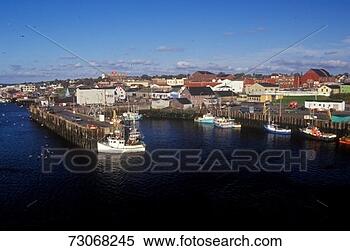 Stock Image - 'harbor view in 
yarmouth, nova 
scotia, canada'. 
fotosearch - search 
stock photos, 
pictures, images, 
and photo clipart