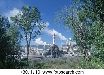 Stock Photography - 'looking through 
the trees to the 
union camp paper 
mill on the. fotosearch 
- search stock 
photos, pictures, 
images, and photo 
clipart