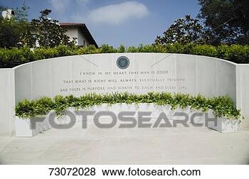 Stock Photo - memorial with 
reagan quotation 
at the ronald 
w reagan presidential. 
fotosearch - search 
stock photos, 
pictures, images, 
and photo clipart