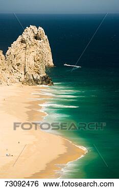 Stock Photo - mexico,  baja 
california,  cabo 
san lucas,  beach 
and rock formation. 
fotosearch - search 
stock photos, 
pictures, images, 
and photo clipart
