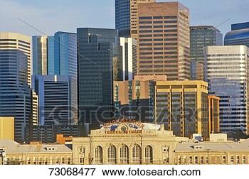Picture - ' mile high city 
 at sunset, denver, 
colorado'. fotosearch 
- search stock 
photos, pictures, 
images, and photo 
clipart