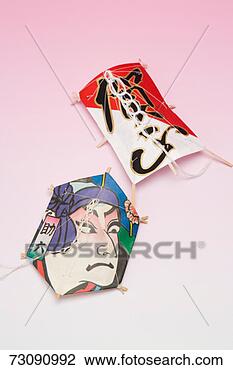 Stock Photo - miniature japanese 
kites. fotosearch 
- search stock 
photos, pictures, 
images, and photo 
clipart