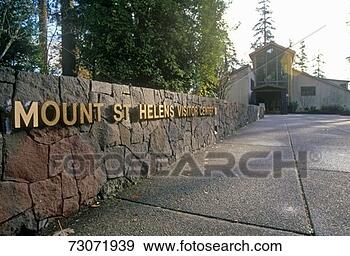 Stock Photograph - 'mount saint helen's 
visitor center, 
or'. fotosearch 
- search stock 
photos, pictures, 
images, and photo 
clipart