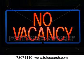 Stock Photography - neon sign reads 
 no vacancy  for 
a motel at night. 
fotosearch - search 
stock photos, 
pictures, images, 
and photo clipart
