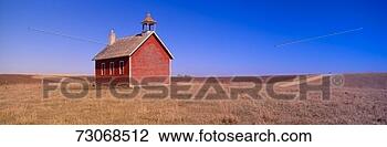 Stock Photo - 'old red schoolhouse 
on prairie, battle 
lake, minnesota'. 
fotosearch - search 
stock photos, 
pictures, images, 
and photo clipart