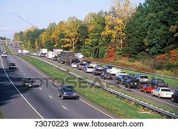 Stock Photo - a one way traffic 
jam in north carolina. 
fotosearch - search 
stock photos, 
pictures, images, 
and photo clipart