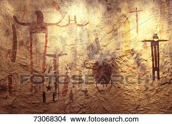 Stock Photo - 'pictograph rock 
art at seminole 
state historical 
park, tx'. fotosearch 
- search stock 
photos, pictures, 
images, and photo 
clipart