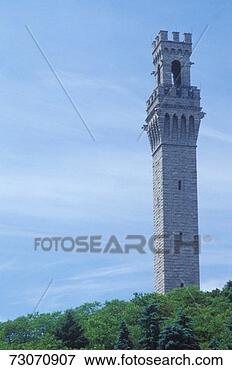 Picture - 'pilgrims monument 
at provincetown, 
cape cod, massachusetts'. 
fotosearch - search 
stock photos, 
pictures, images, 
and photo clipart