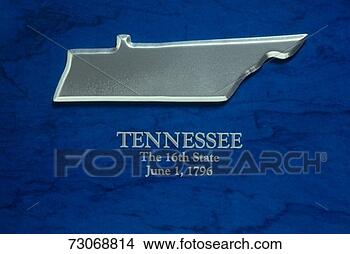Stock Photo - silver map of 
tennessee. fotosearch 
- search stock 
photos, pictures, 
images, and photo 
clipart