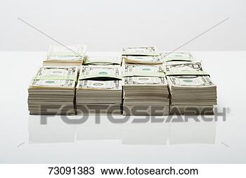 Stock Photo - stacks of dollar 
bills. fotosearch 
- search stock 
photos, pictures, 
images, and photo 
clipart