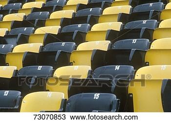 Stock Photo - stadium seats. 
fotosearch - search 
stock photos, 
pictures, images, 
and photo clipart
