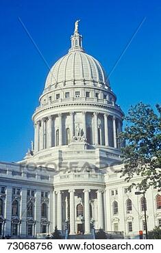 Stock Photo - 'state capitol 
of wisconsin, 
madison'. fotosearch 
- search stock 
photos, pictures, 
images, and photo 
clipart