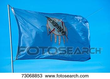 Stock Photo - state flag of 
oklahoma. fotosearch 
- search stock 
photos, pictures, 
images, and photo 
clipart