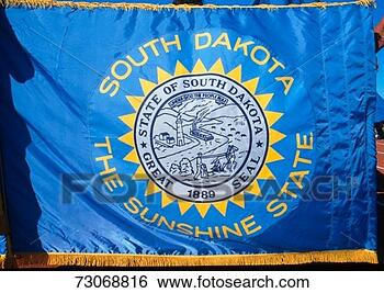 Stock Photo - state flag of 
south dakota. 
fotosearch - search 
stock photos, 
pictures, images, 
and photo clipart