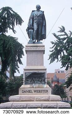Stock Photograph - statue of daniel 
webster. fotosearch 
- search stock 
photos, pictures, 
images, and photo 
clipart
