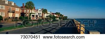 Stock Photography - these are historic 
houses on battery 
street  they are 
next to the. fotosearch 
- search stock 
photos, pictures, 
images, and photo 
clipart