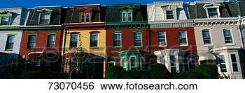 Stock Photo - these are typical 
urban style row 
houses. fotosearch 
- search stock 
photos, pictures, 
images, and photo 
clipart