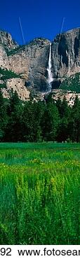 Stock Photo - this is the bridal 
veil falls in 
spring there is 
a spring meadow 
in. fotosearch 
- search stock 
photos, pictures, 
images, and photo 
clipart