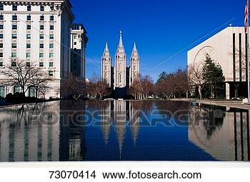Stock Photo - this is the historic 
temple square 
which is the home 
of the mormon. 
fotosearch - search 
stock photos, 
pictures, images, 
and photo clipart