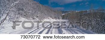 Stock Photo - this is the last 
dollar road after 
a heavy snow it 
is near the dallas. 
fotosearch - search 
stock photos, 
pictures, images, 
and photo clipart