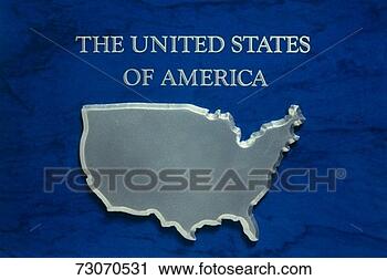 Stock Photography - this is a map 
in silver of the 
united states 
of america against 
a. fotosearch 
- search stock 
photos, pictures, 
images, and photo 
clipart
