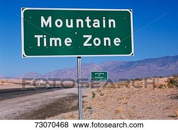 Stock Photo - this is a road 
sign indicating 
a change to the 
mountain time 
zone the. fotosearch 
- search stock 
photos, pictures, 
images, and photo 
clipart