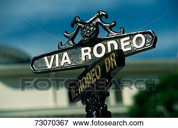 Picture - 'this is the shopping 
district on rodeo 
drive and via 
rodeo drive in. 
fotosearch - search 
stock photos, 
pictures, images, 
and photo clipart
